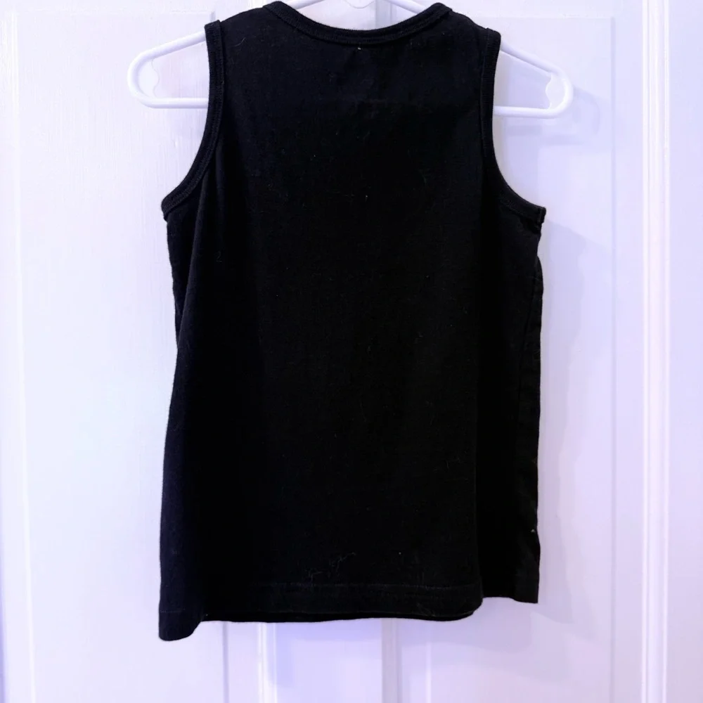 The Children's Place Black and White Tank Top Like A Boss